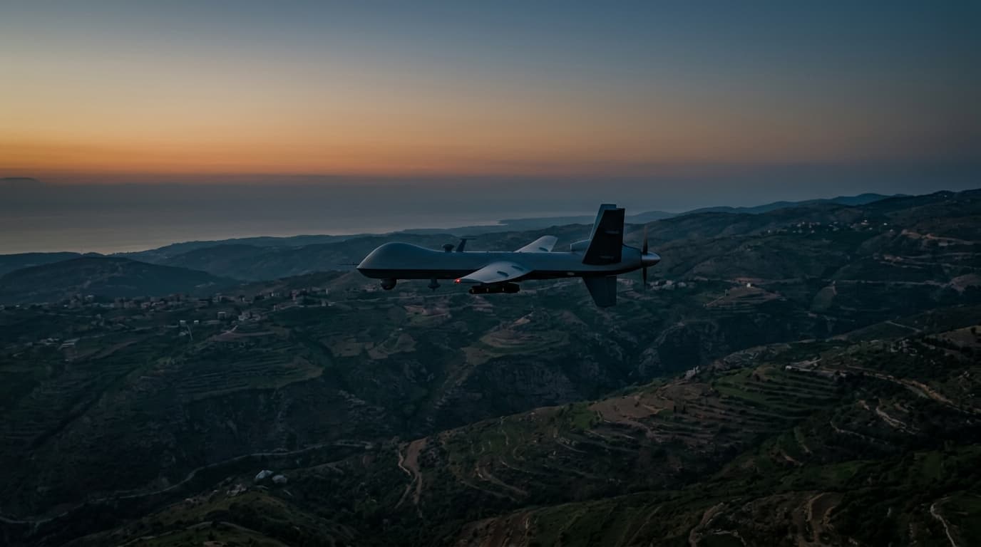Drone strike kills target near Kafr Rumman in Nabatieh area, Lebanese sources say