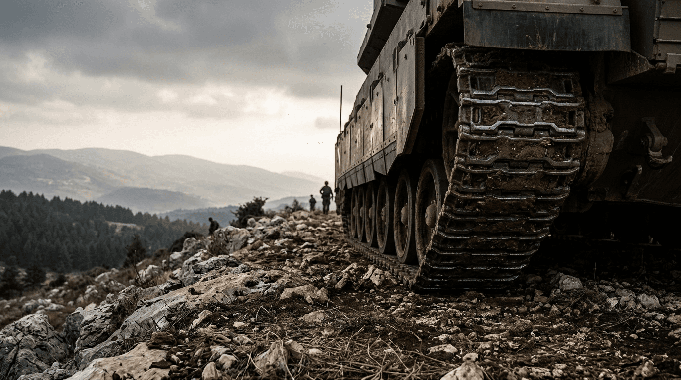 Heavy ground fighting erupts in southern Lebanon as IDF column ambushed near Kfar Tebnit