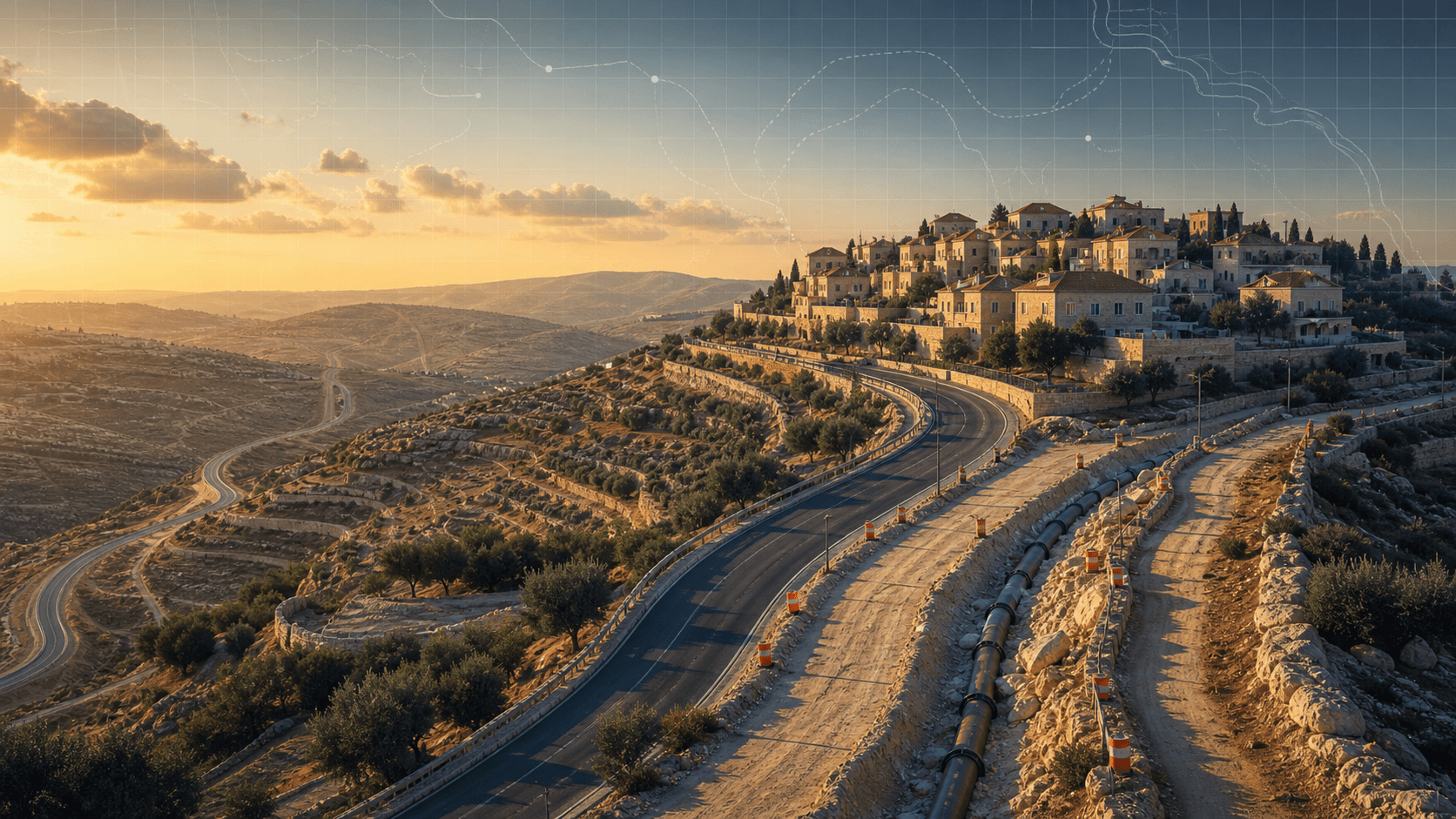 פיגוע יידוי אבנים לעבר כלי רכב ישראלים באזור בנימין