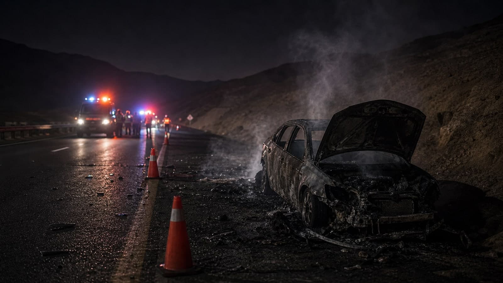 Man, 50, moderately injured in car crash on Highway 4