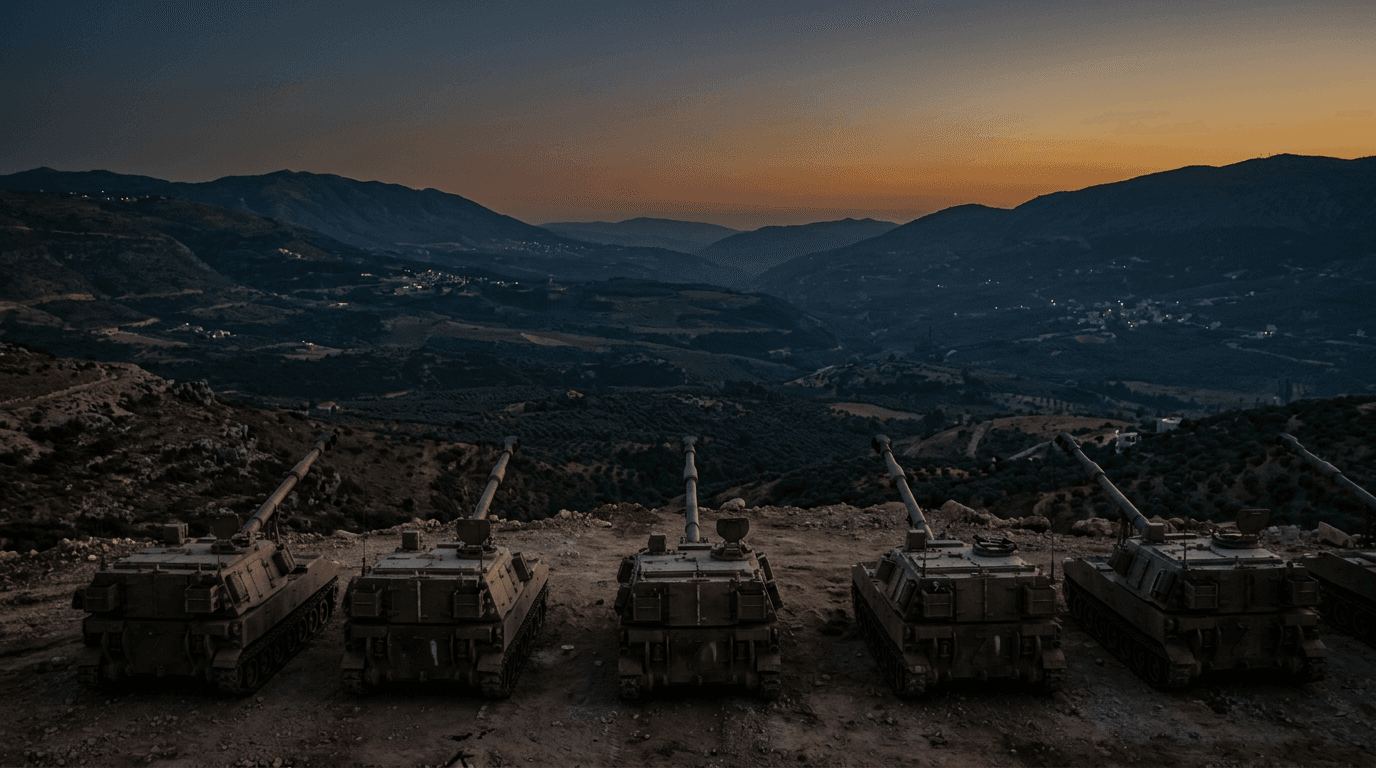 הדרג המדיני הנחה את צה״ל לנצור את האש בדרום לבנון