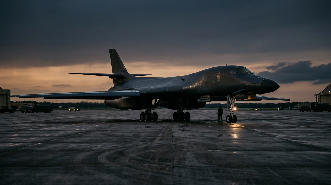 ארה״ב פורשת מפציצי B-1B מבריטניה, מזהירה את איראן עם סיום הלילה ה-12 לתקיפות
