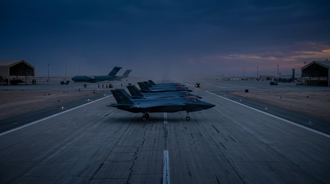 US military prepares attack options, deploys fighter jets as Trump weighs wider Iran strikes