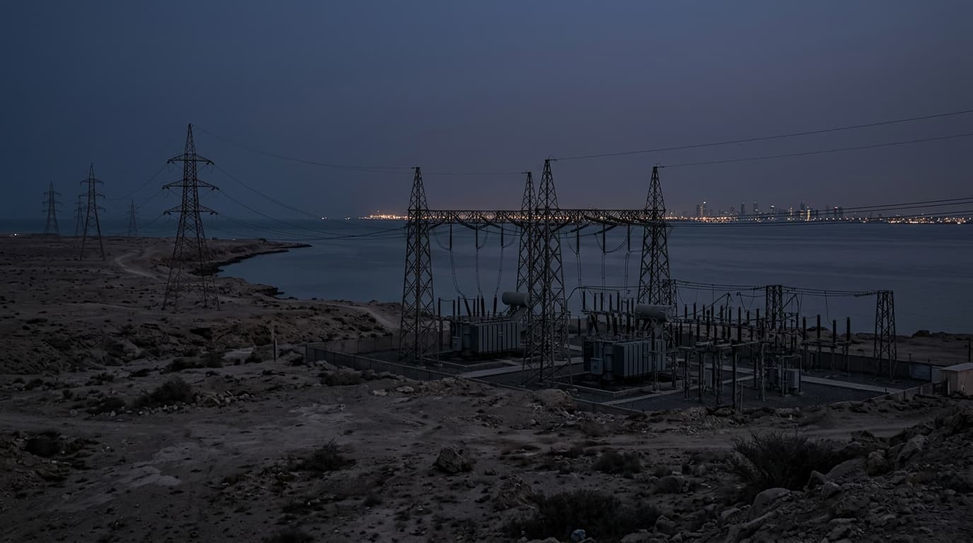 US strikes power plants in southern Iran, causing blackout on Qeshm Island