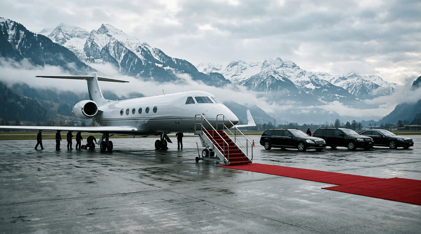 VP Vance arrives in Switzerland for US-Iran MOU signing