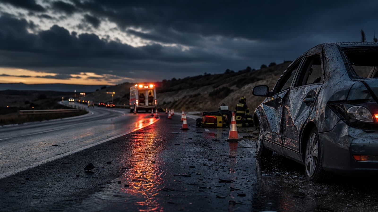 Woman, 25, seriously injured in Highway 65 crash near Tavor Junction