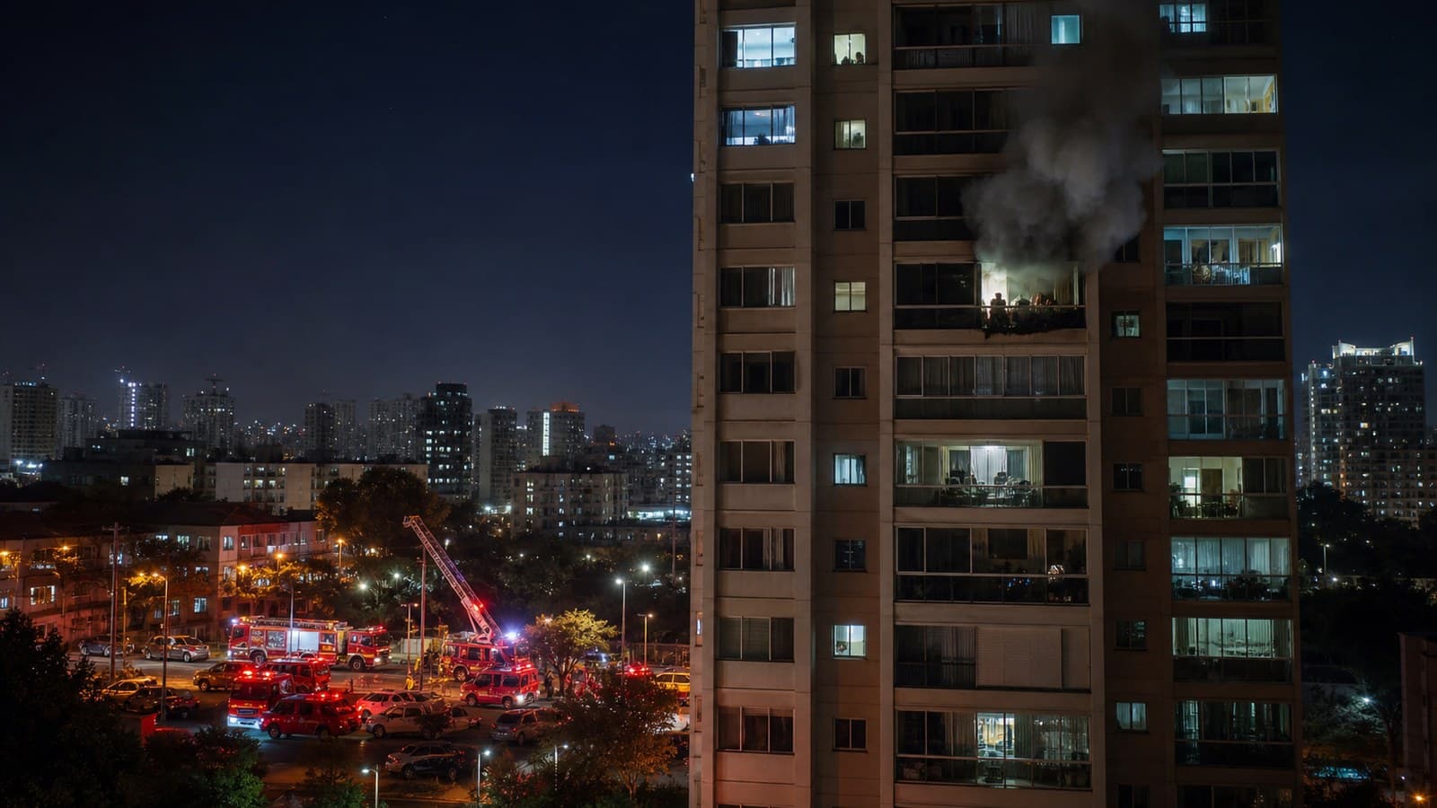 שריפה בבית בג׳ת: 4 נפגעי שאיפת עשן פונו לבית החולים